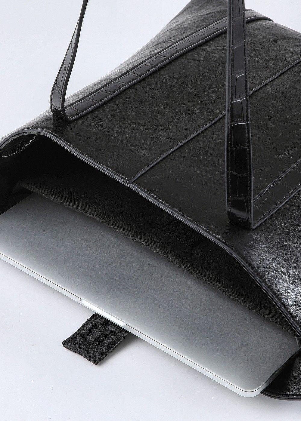 Cartera Tote Meli Black Humana-2