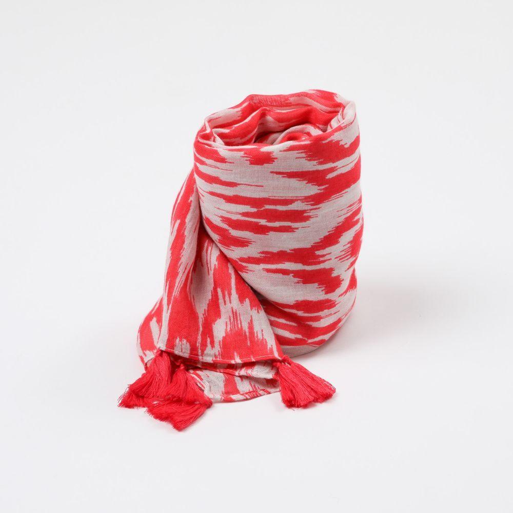 Pañuelo Estampado Girasol Rojo Humana-0