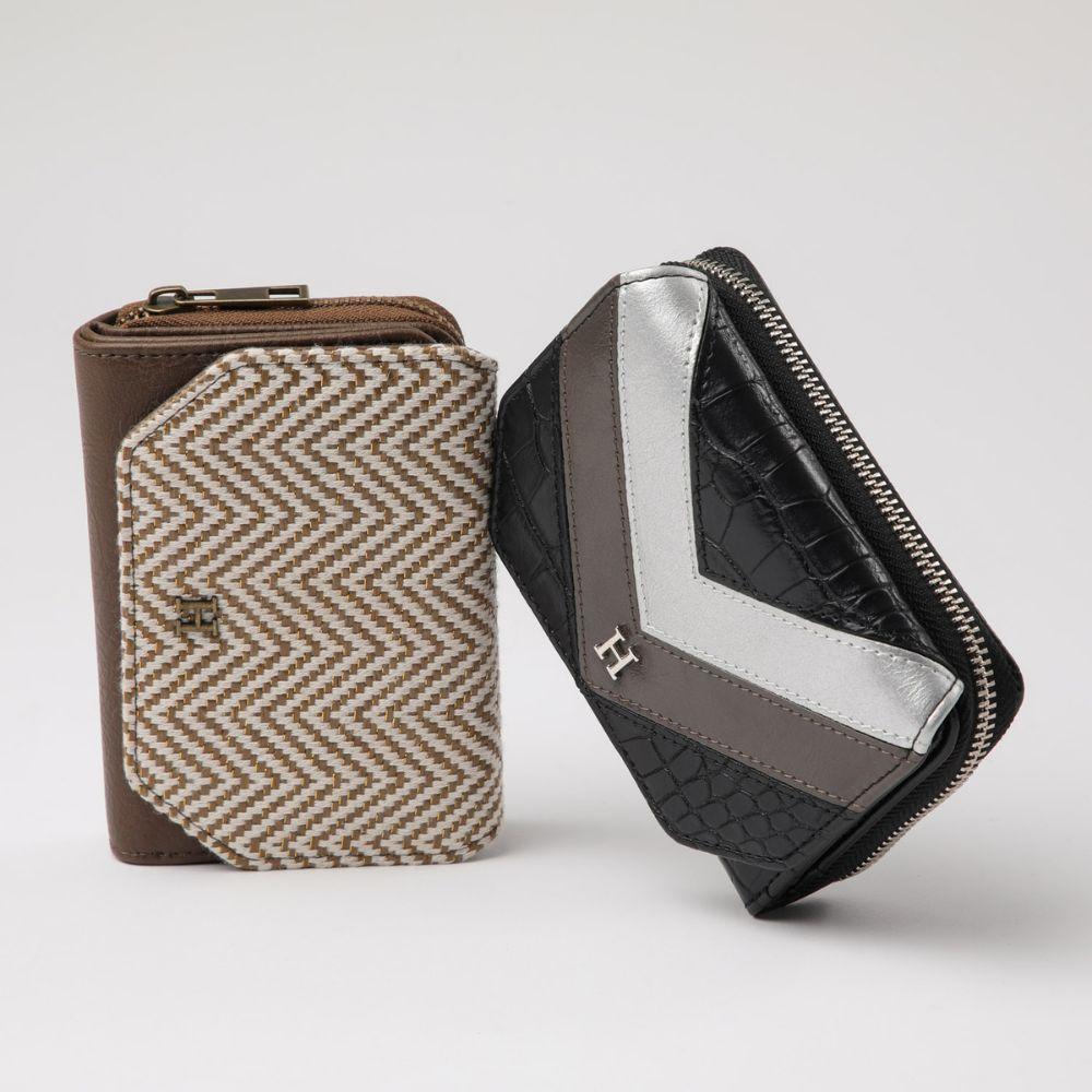 Billetera Chica Arrows Negra Humana-2