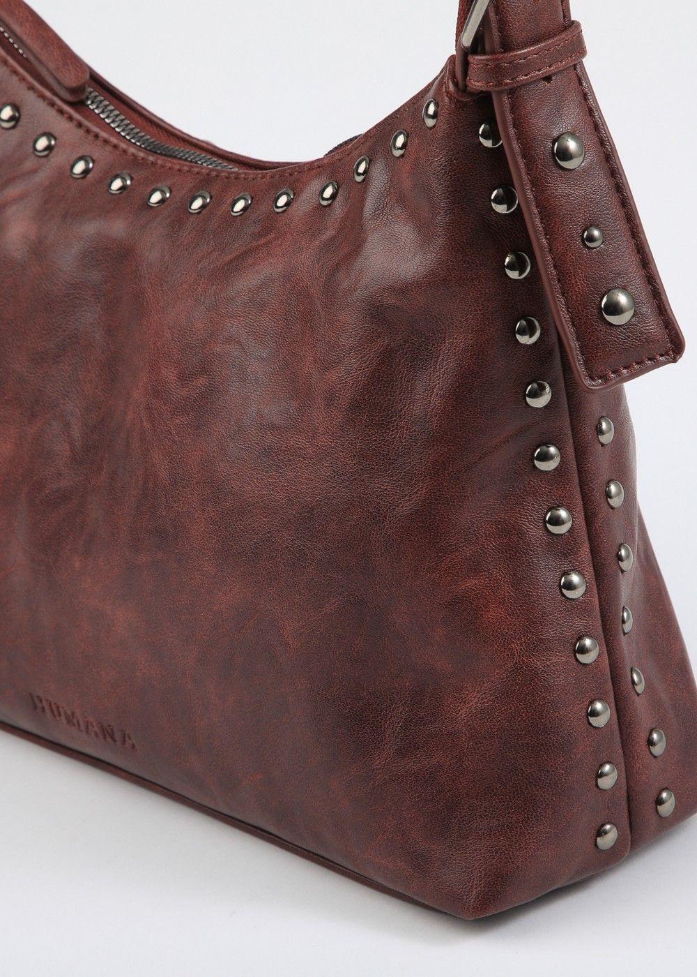 Cartera Hombro Rita Burgundy Humana-2