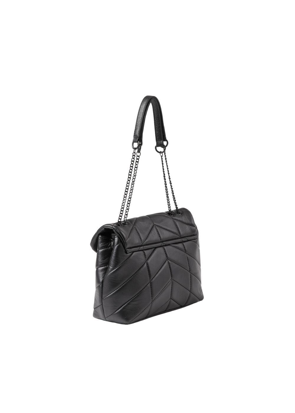 Cartera Hombro Alina Negro Humana-2