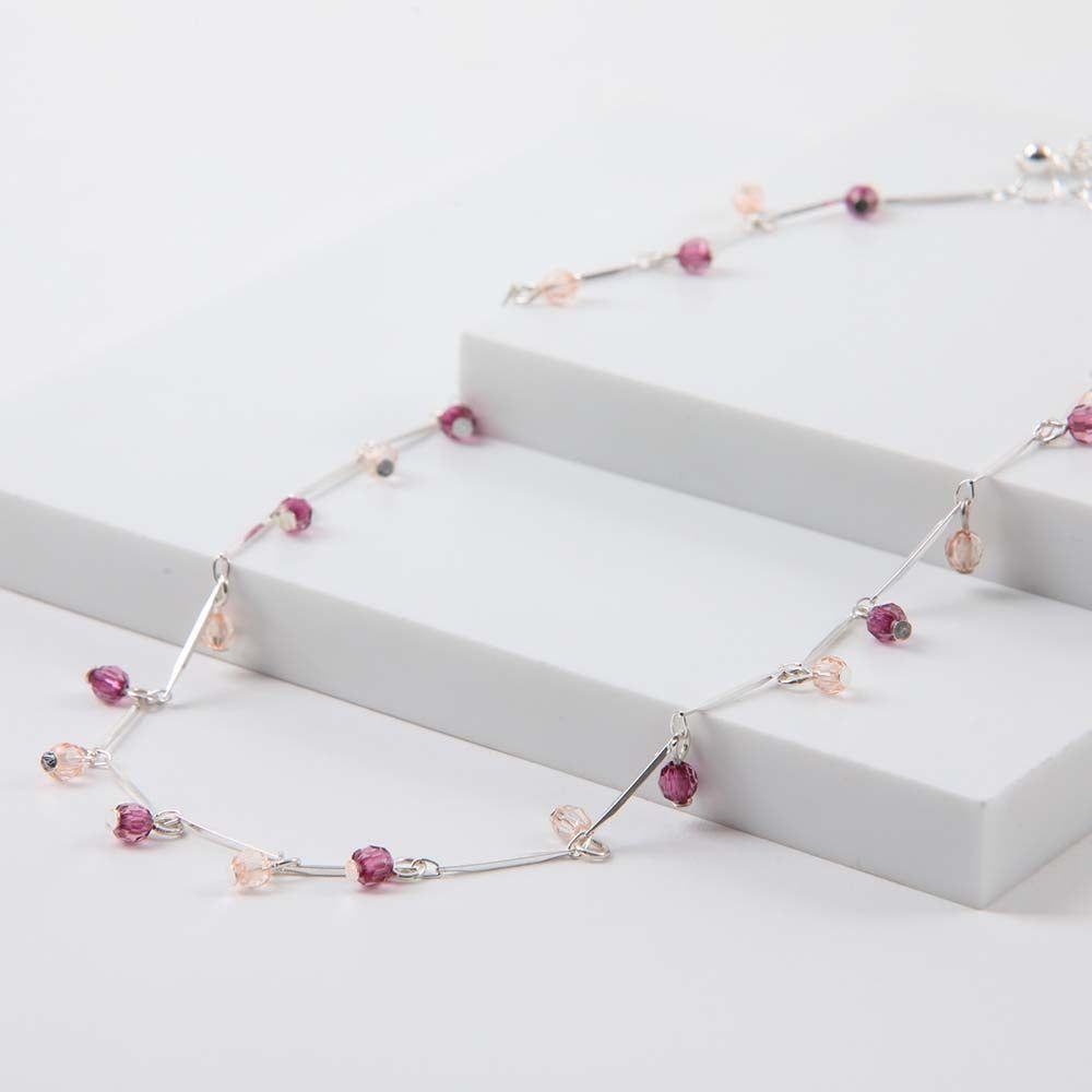 Collar Corto Malta Plateado i-D-0