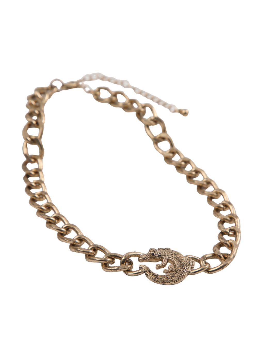 Collar Corto Nahia Dorado Humana-0