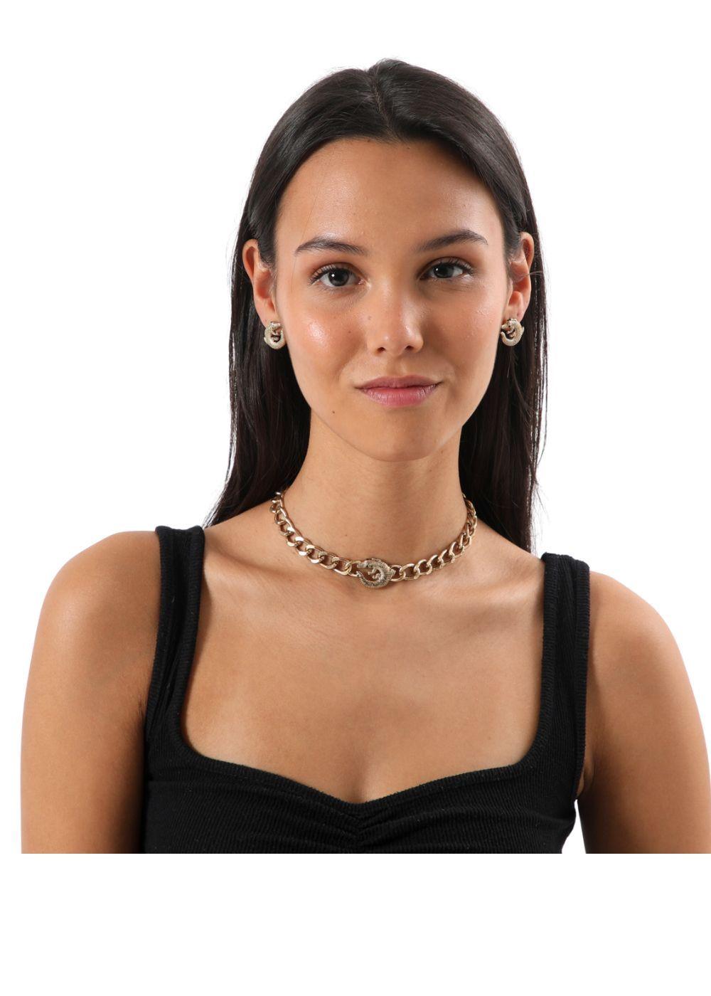 Collar Corto Nahia Dorado Humana-1