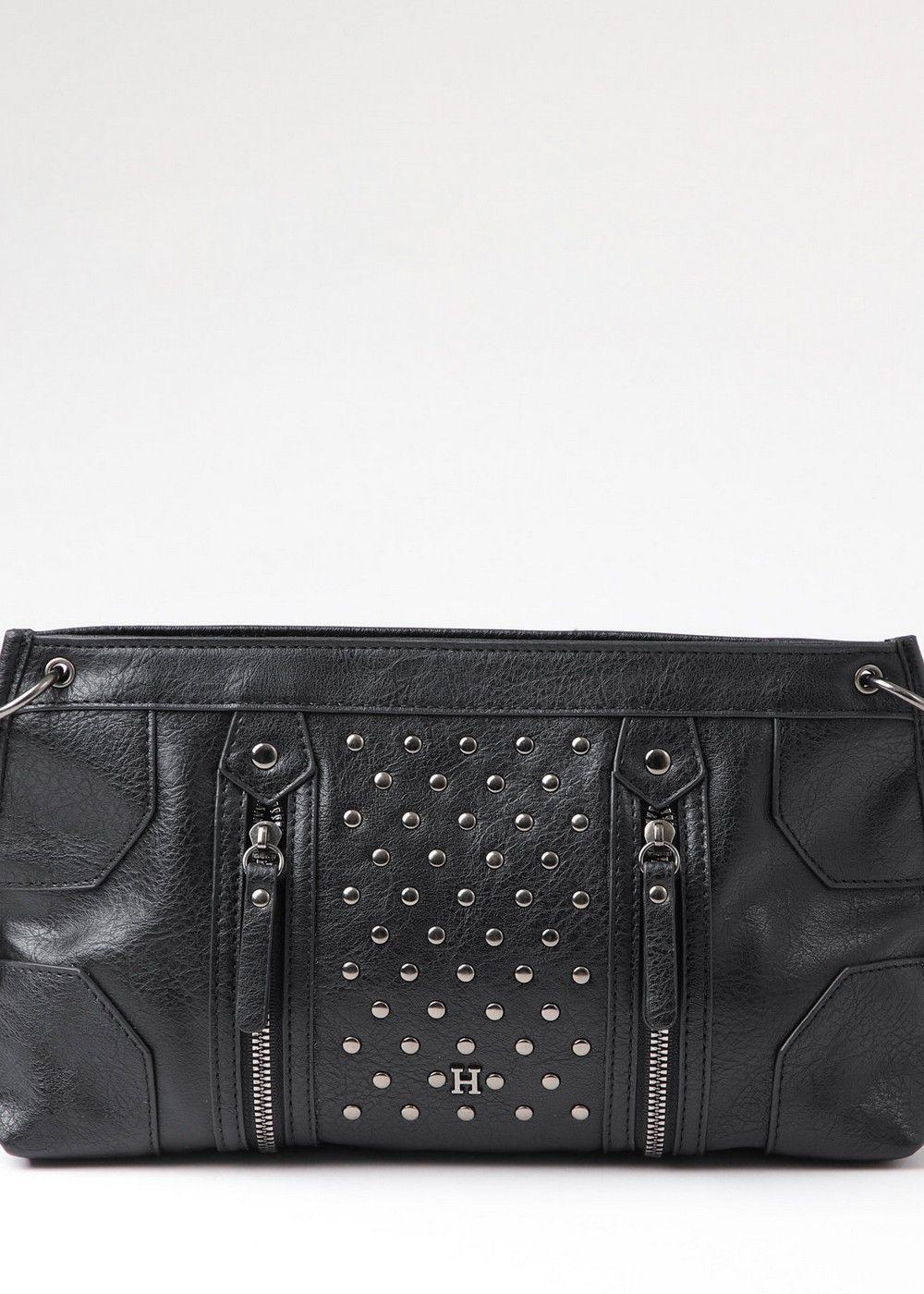 Cartera Cruzada Ceci Negro Humana-1
