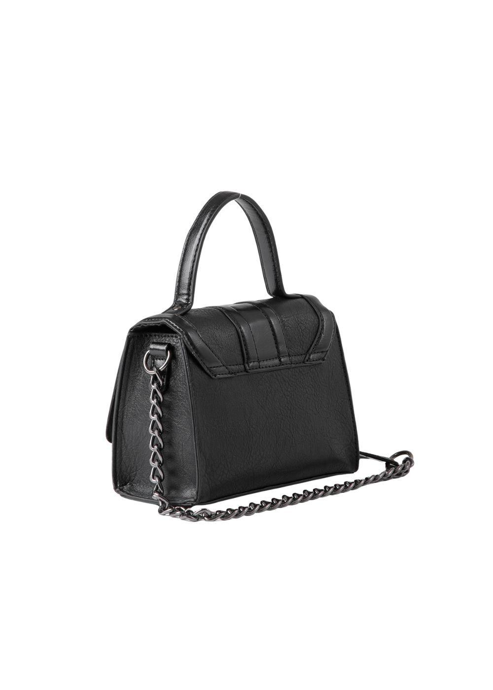Cartera Bandolera Celia Ecocuero Negro Humana-2