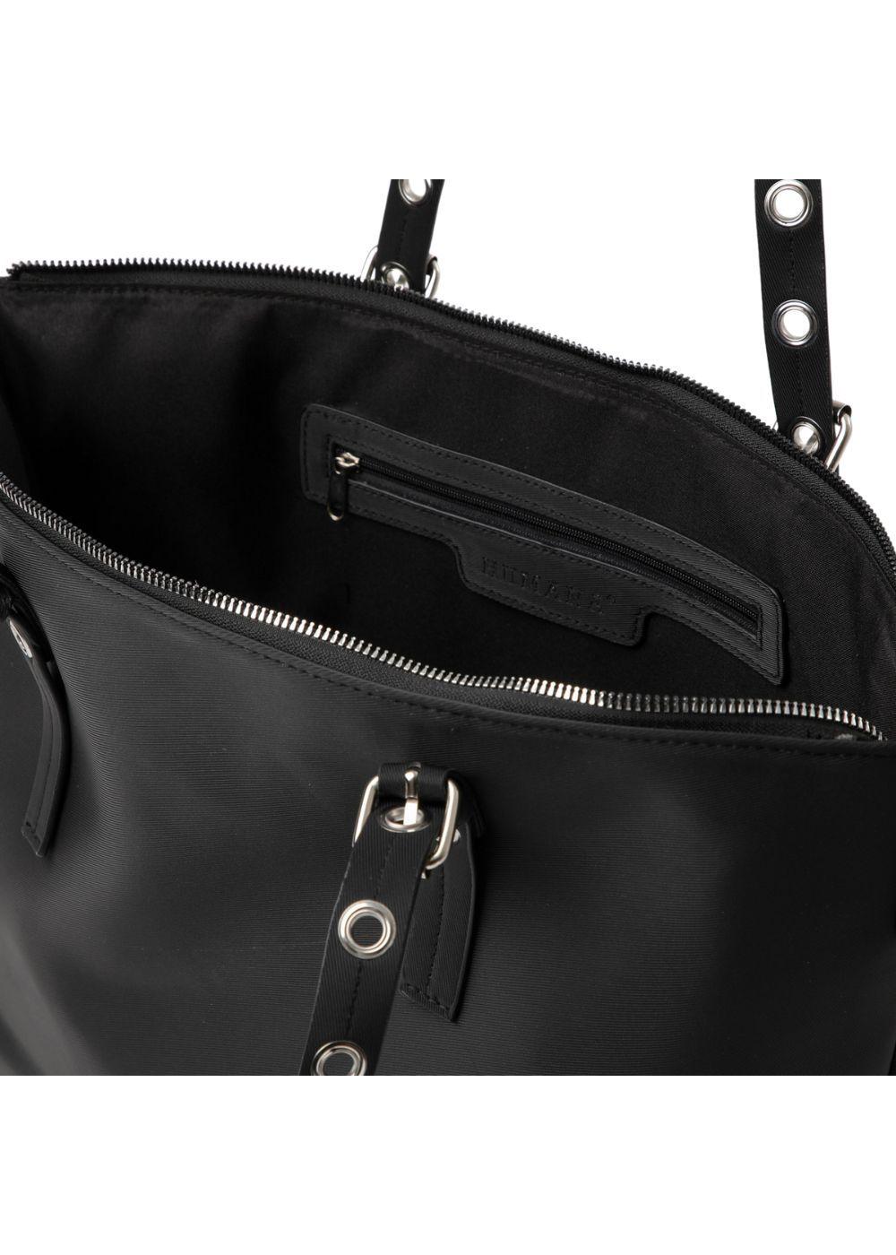 Cartera Hombro Delfos Negra Humana-2