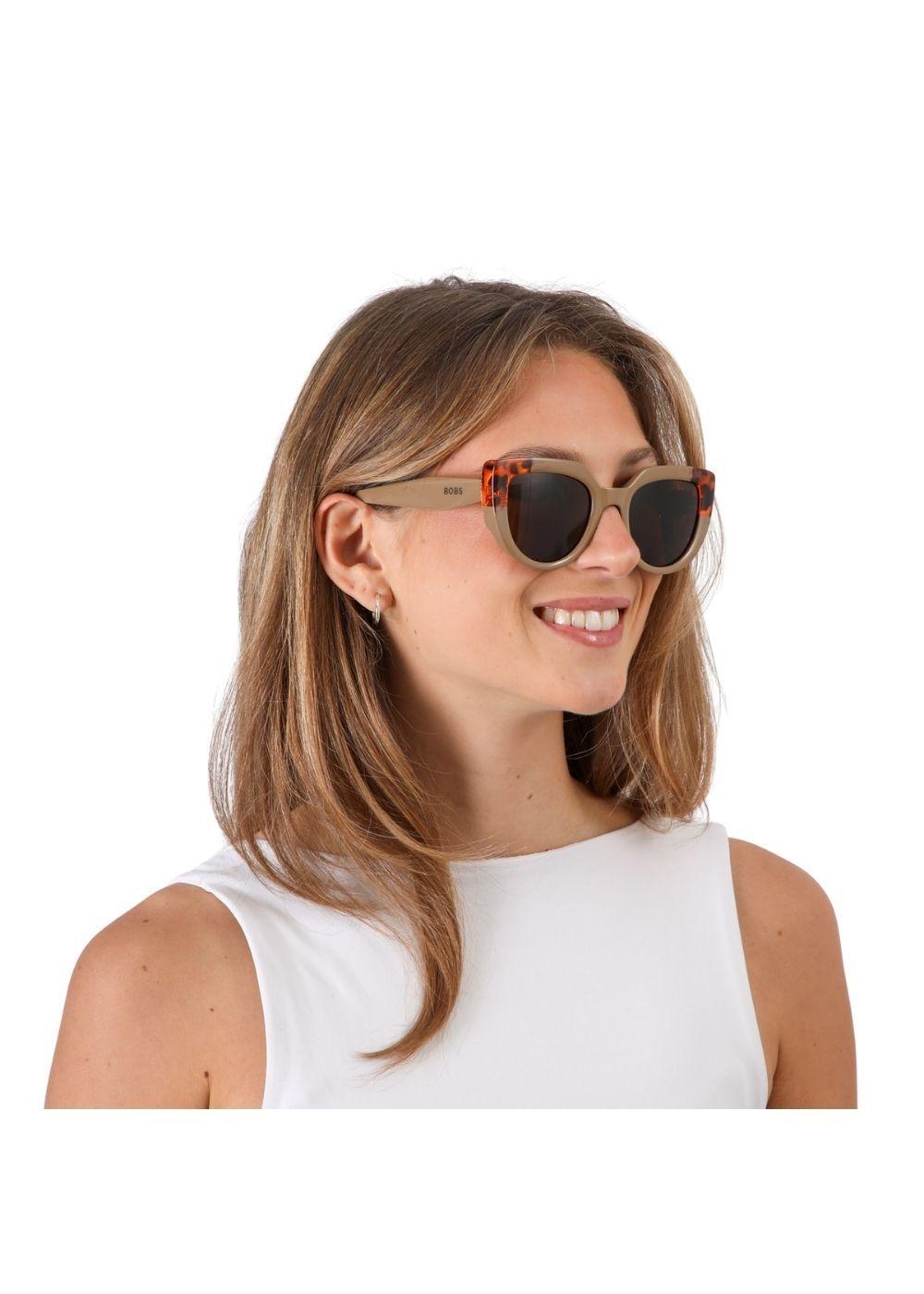 Anteojos de sol Palawan Cat-eye camel Bobs-3