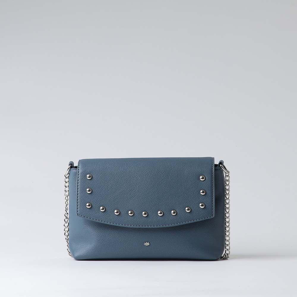 Cartera Cruzada Hipica Azul i-D-0