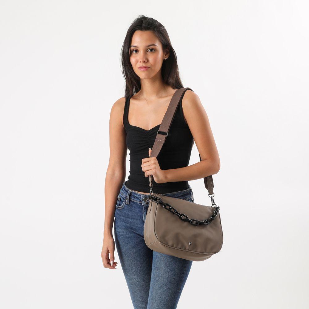 Cartera Cruzada Alcira Taupe Humana-4