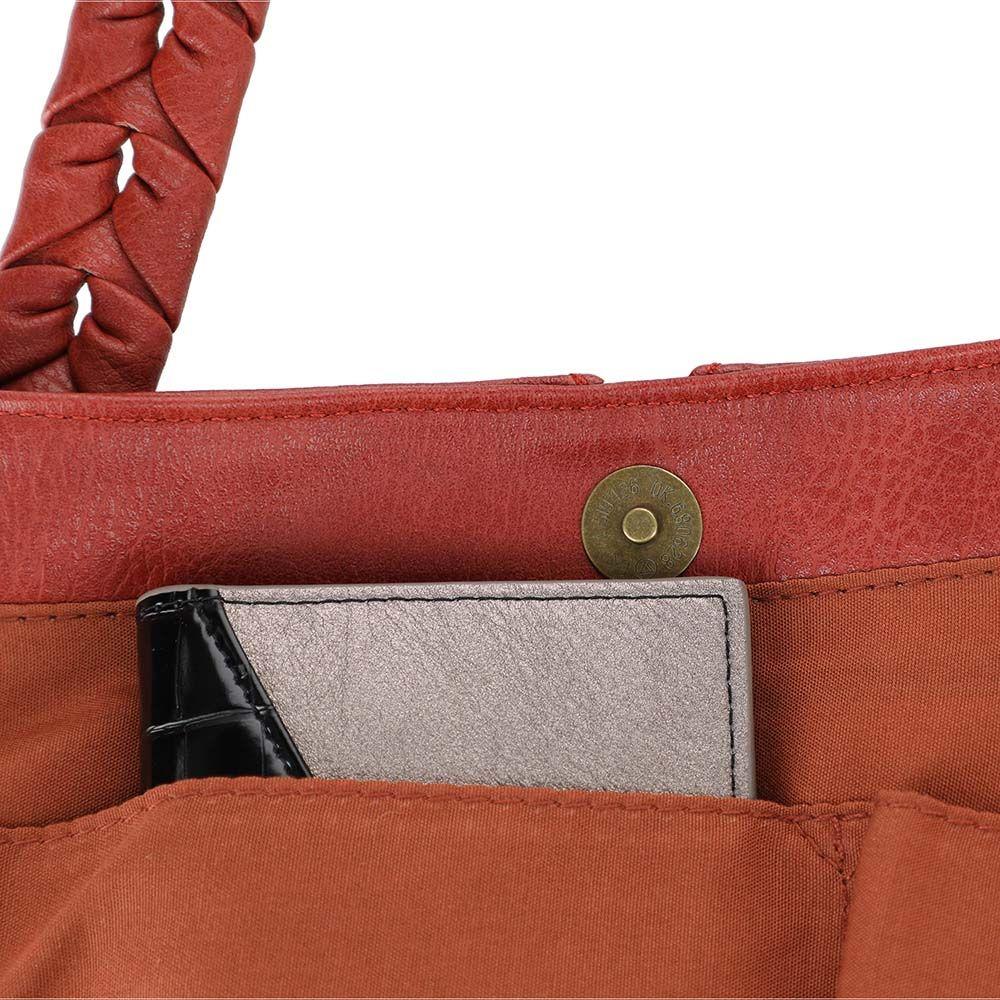 Cartera Hombro West roja Humana-2