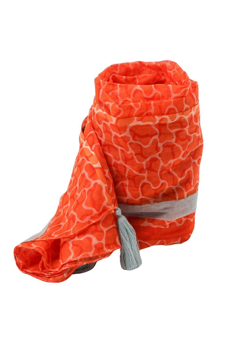 Pañuelo Estampado Alamo Naranjo Humana-0