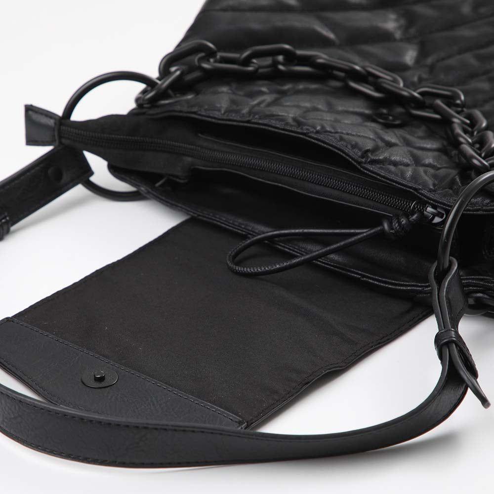 Cartera Hombro Domenica Negro i-D-2