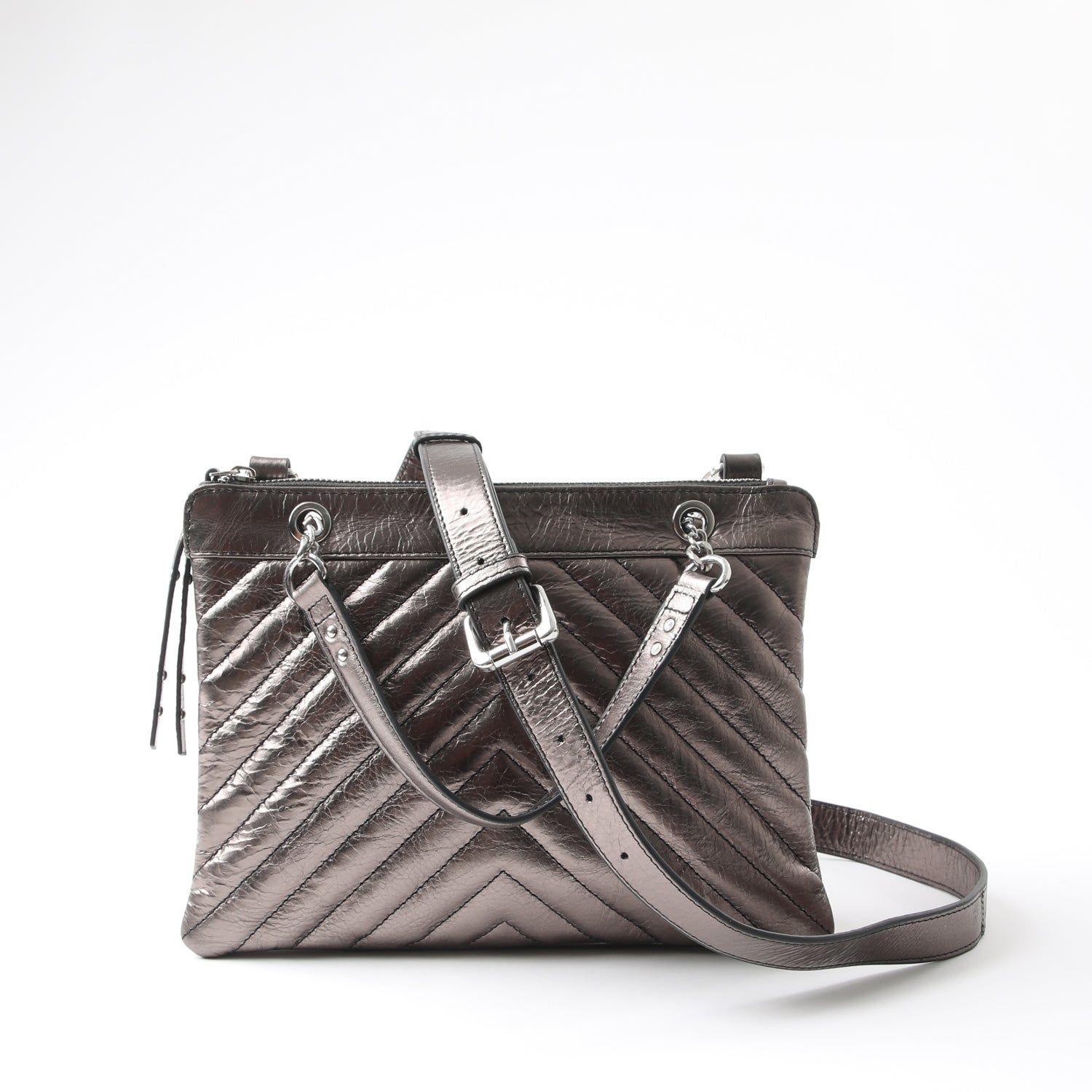 Cartera Cuero Cruzada Roma Gun-4