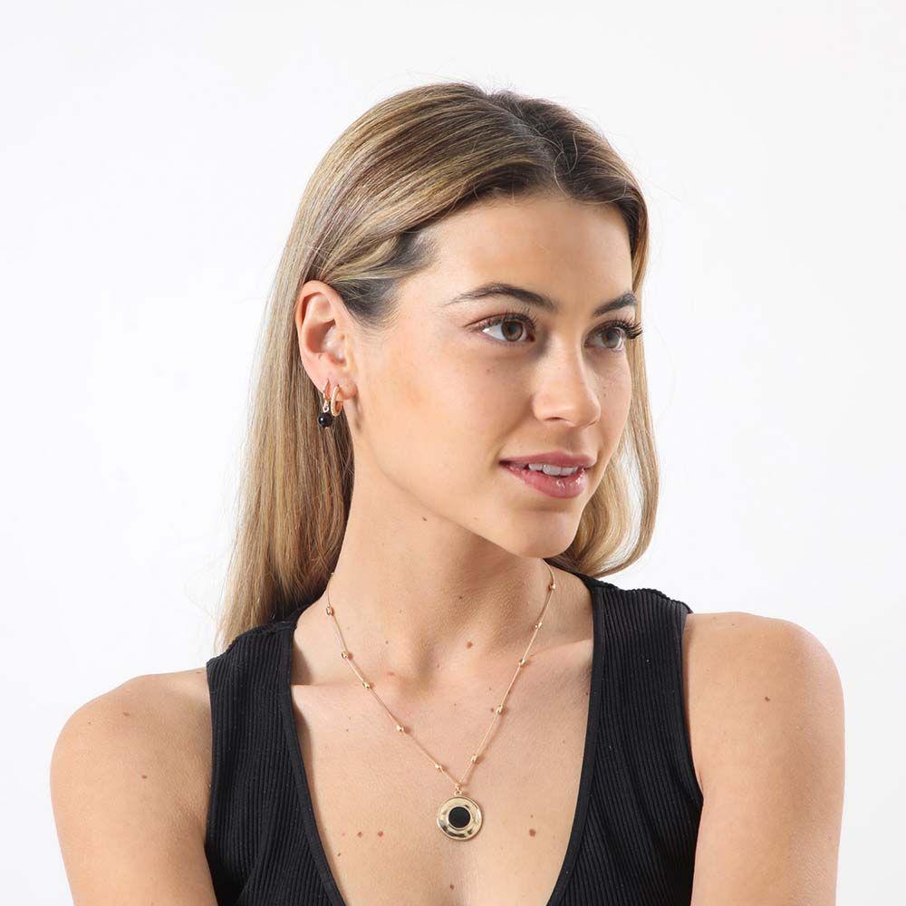 Set Aros Tabitha Negro i-D-1