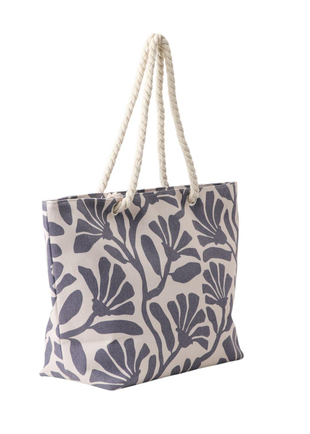 Bolso De Playa Coventry Azul i-D-1