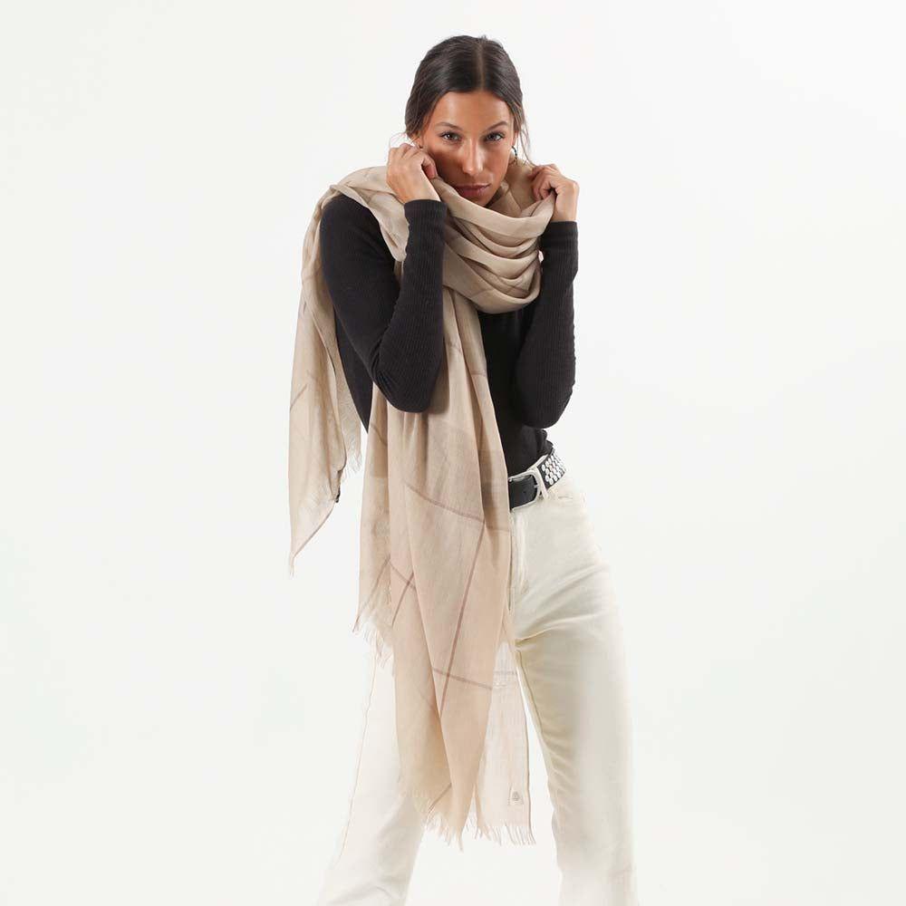 Pañuelo Liso Beige Vita Humana-2