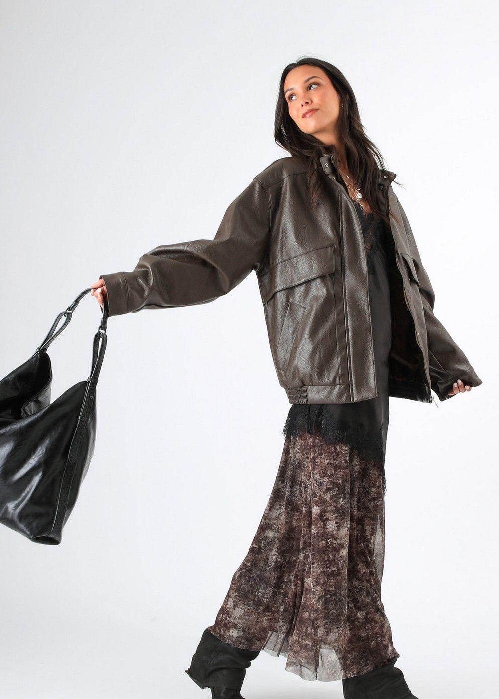 Cartera Hombro Dana Negro Humana-3