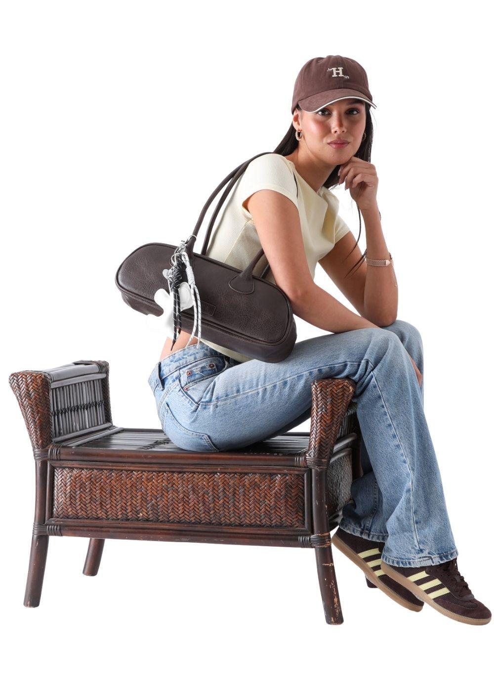 Cartera Hombro Aida Café Humana-5