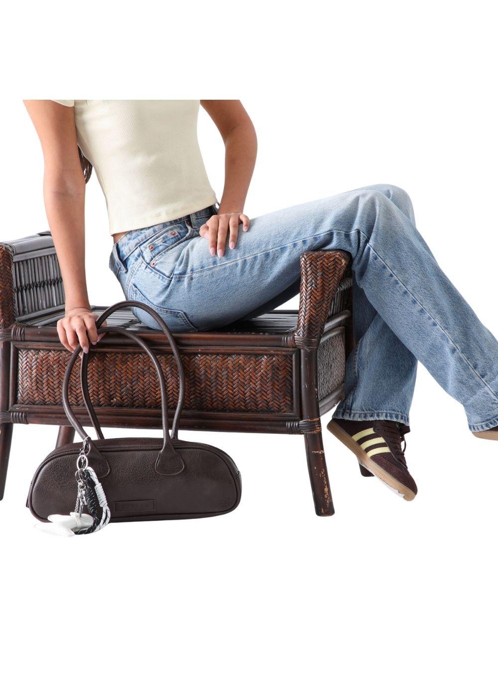 Cartera Hombro Aida Café Humana-7