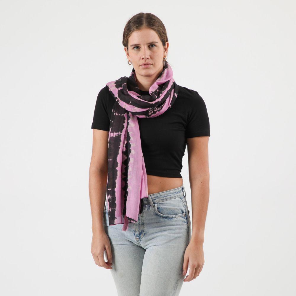 Pañuelo Estampado Iris Morado Humana-2