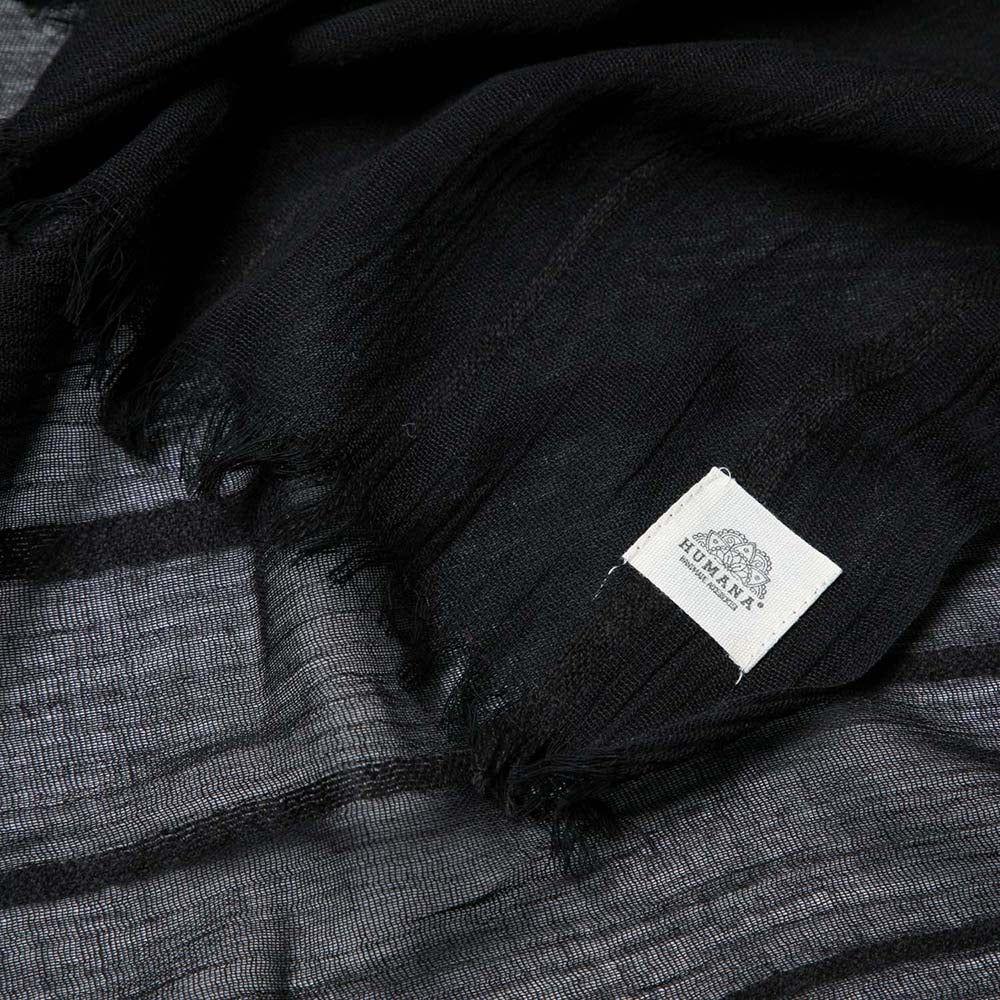 Pañuelo Liso Wolf Negro Humana-1