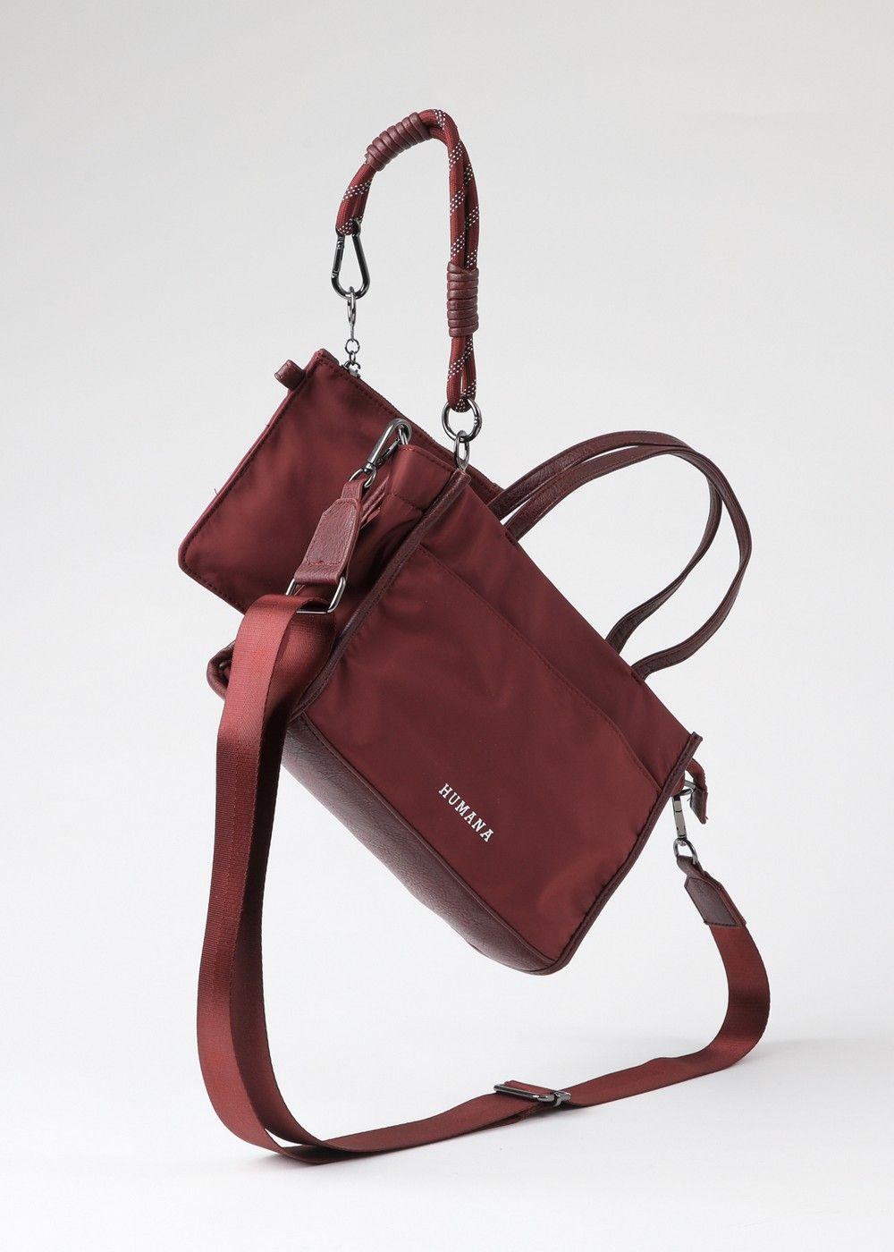 Cartera Bandolera Celia Burgundy Humana-2