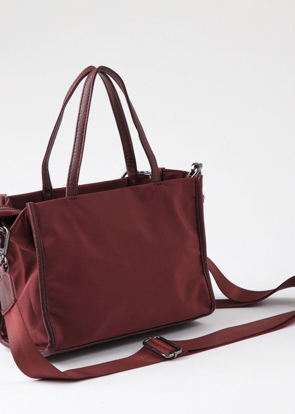 Cartera Bandolera Celia Burgundy Humana-3