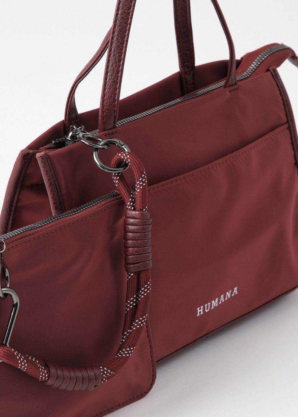 Cartera Bandolera Celia Burgundy Humana-4