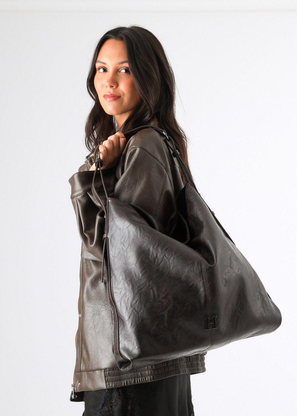 Cartera Hombro Dana Café Humana-4