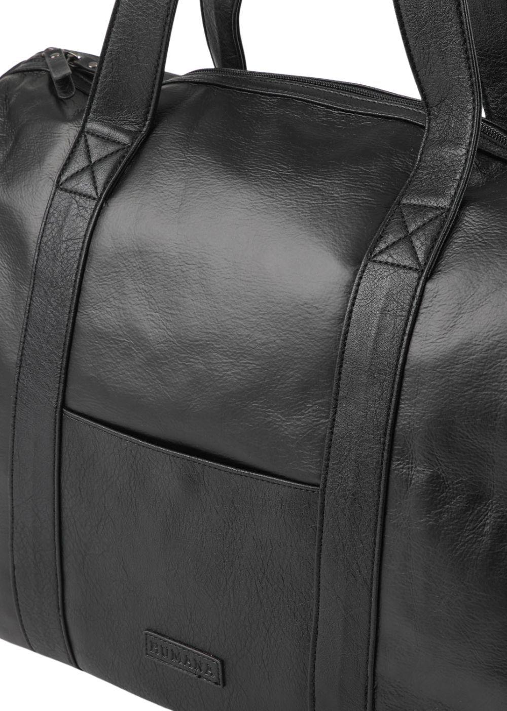 Bolso Otto Ecocuero Negro Viaje Humana-2
