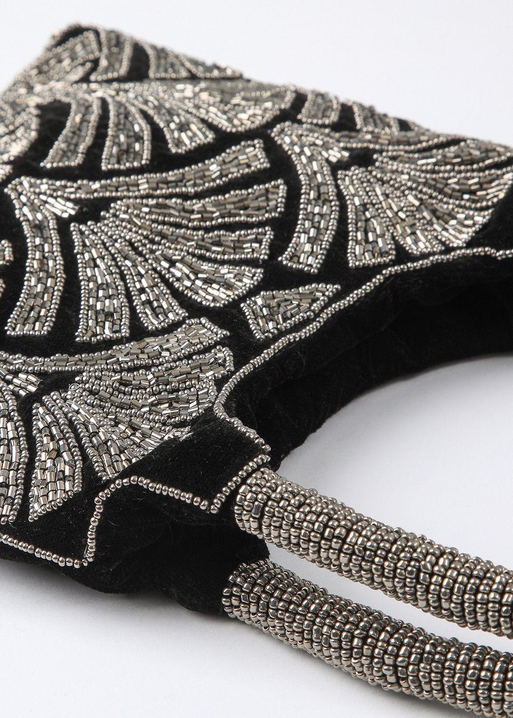 Cartera Clutch Emma Black Humana-3