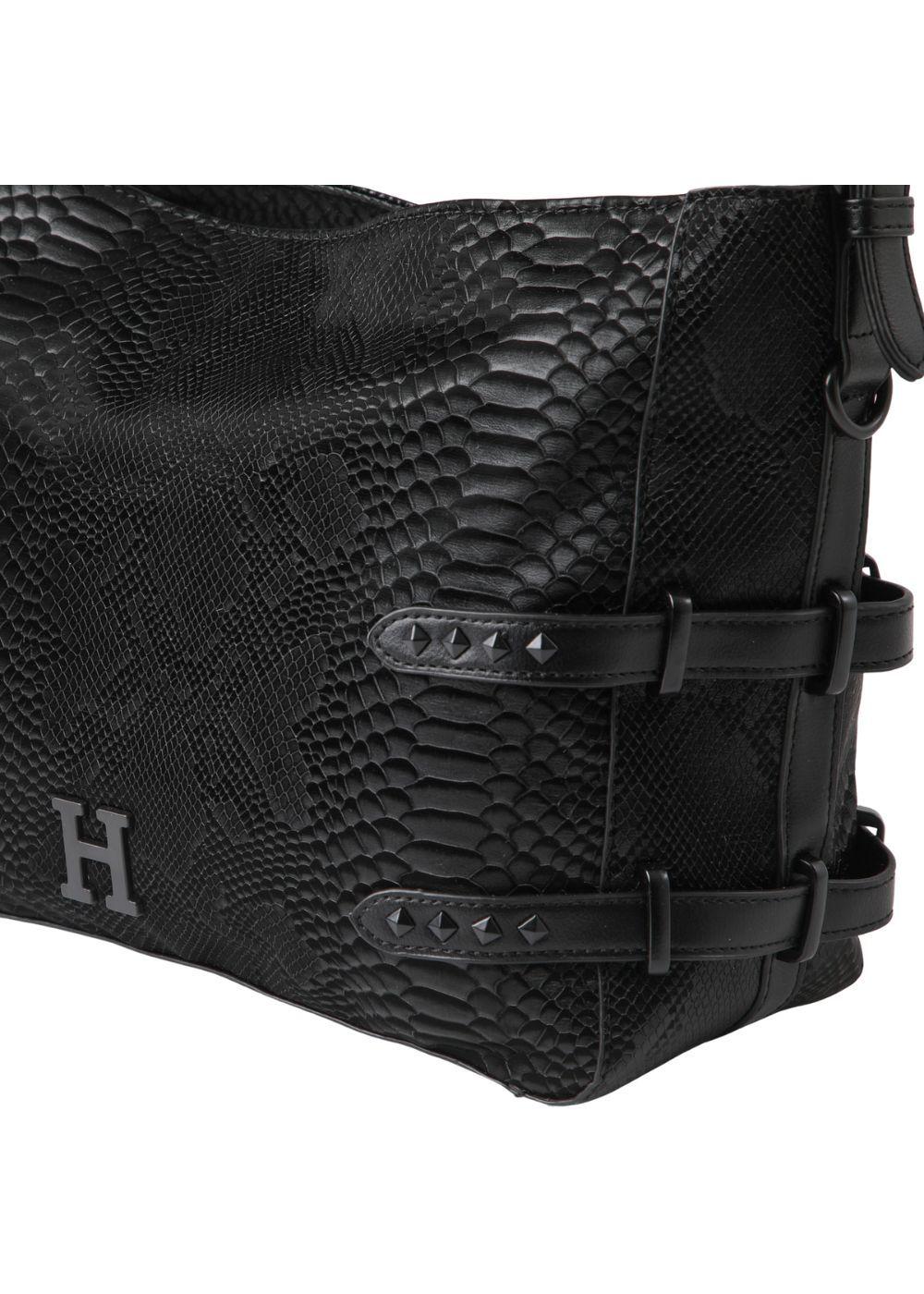 Cartera Hombro Carli Ecocuero Negro Humana-3
