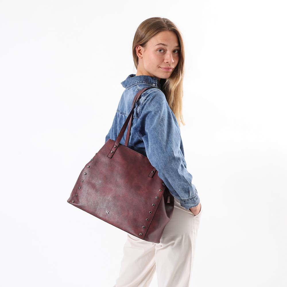 Cartera Hombro Kurt Rojo Humana-4