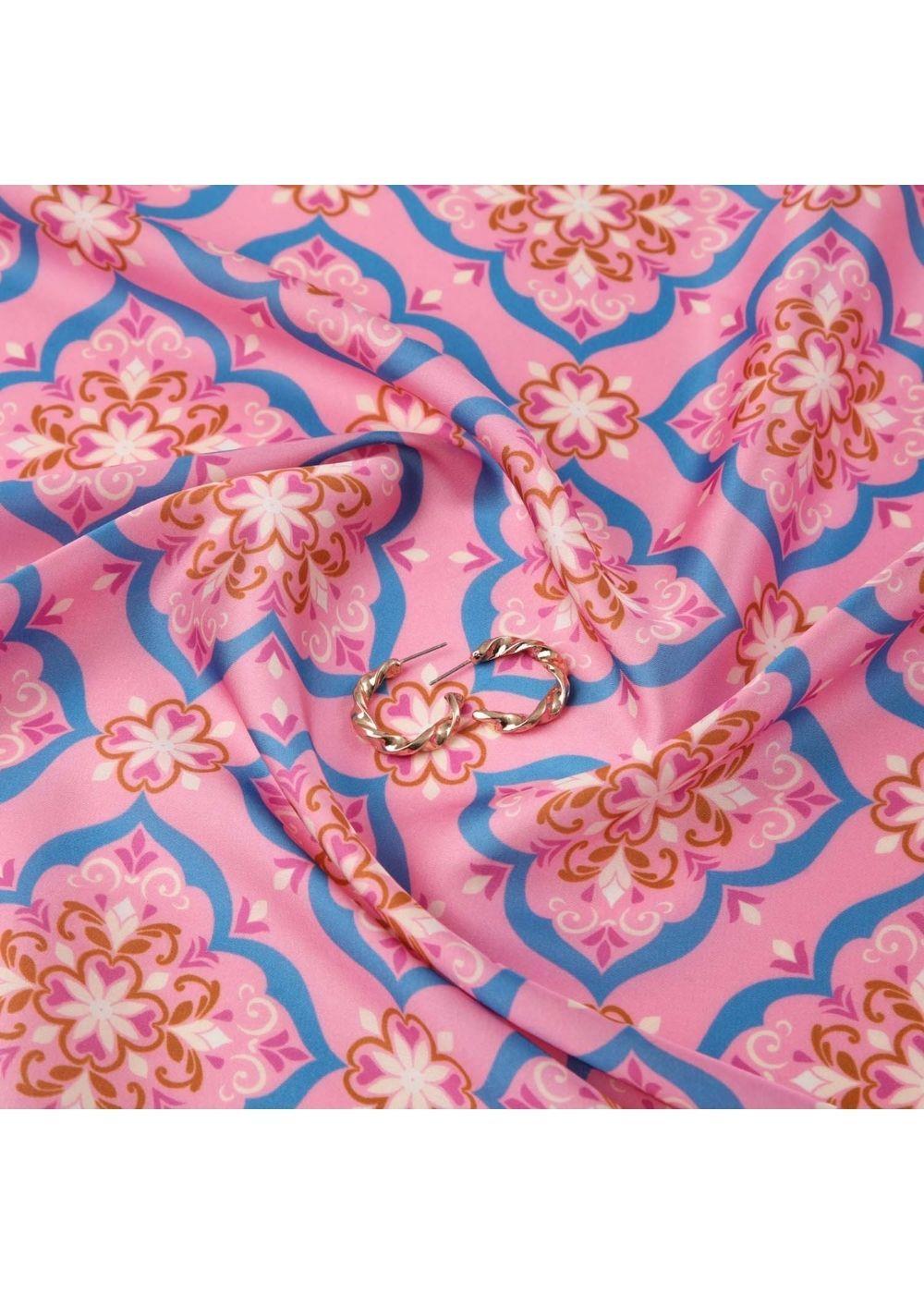 Bandana Set Aros Frany Rosado Humana-1
