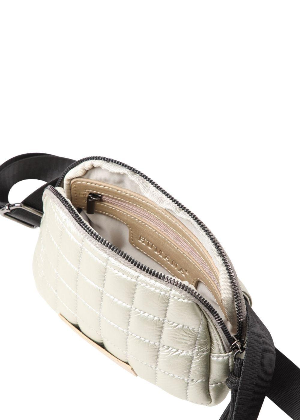 Cartera Banano Clara Dorado Humana-2