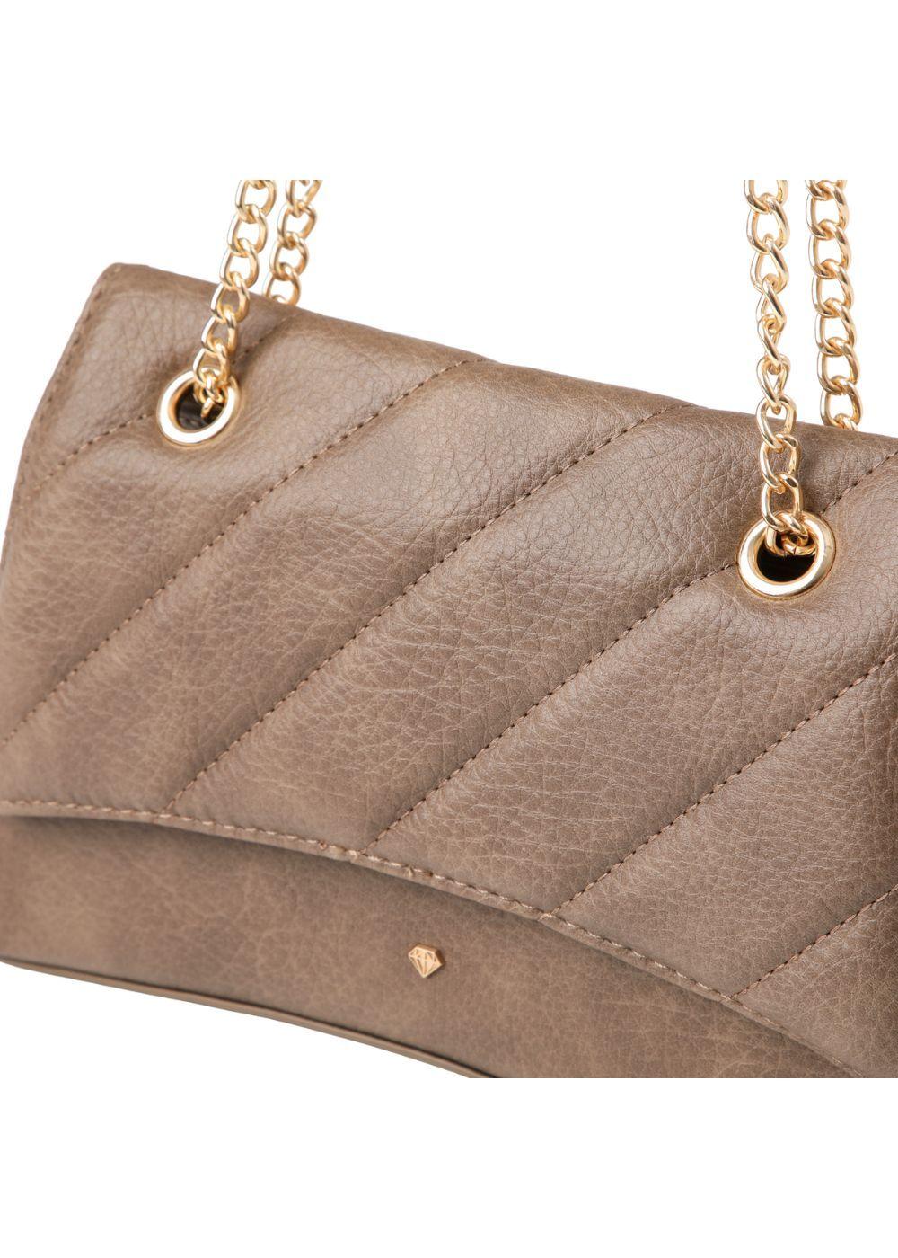 Cartera Bandolera Ecocuero Bourges Beige  i-D-2