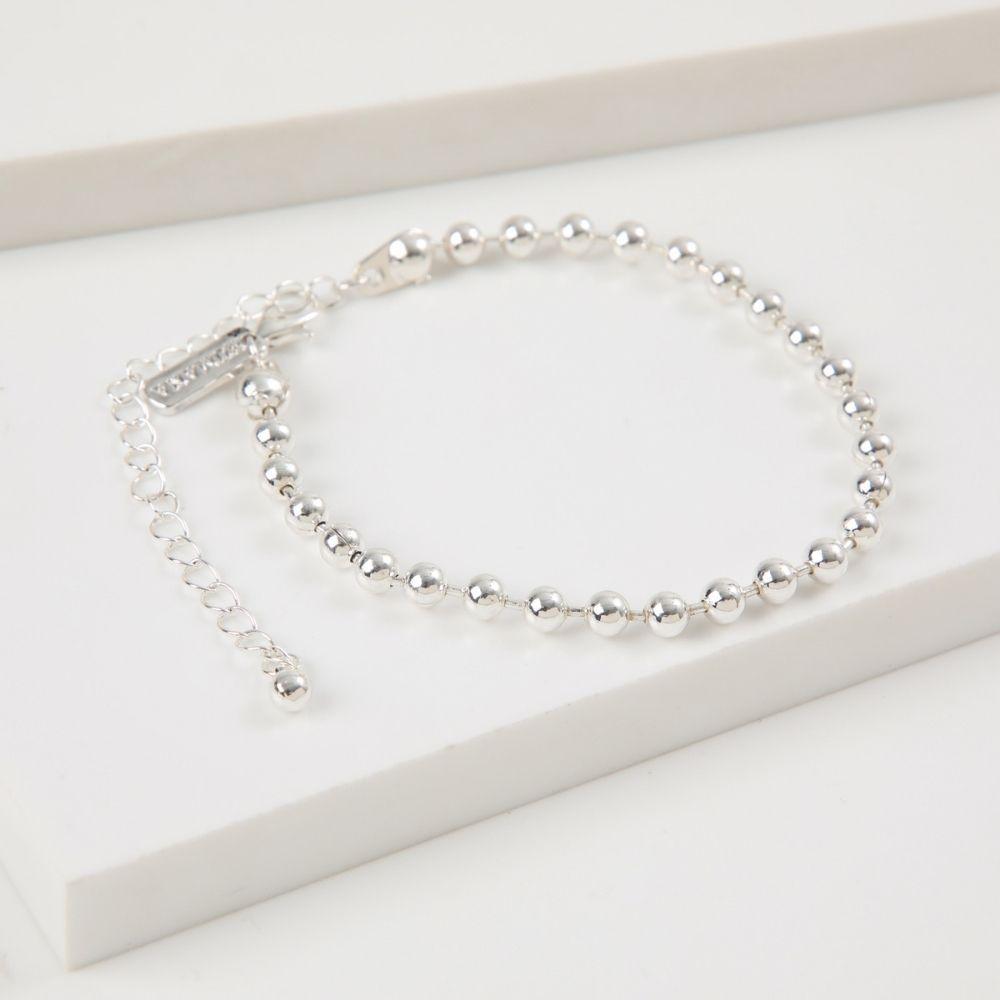 Pulsera Blanda Laura Plateada Humana-0