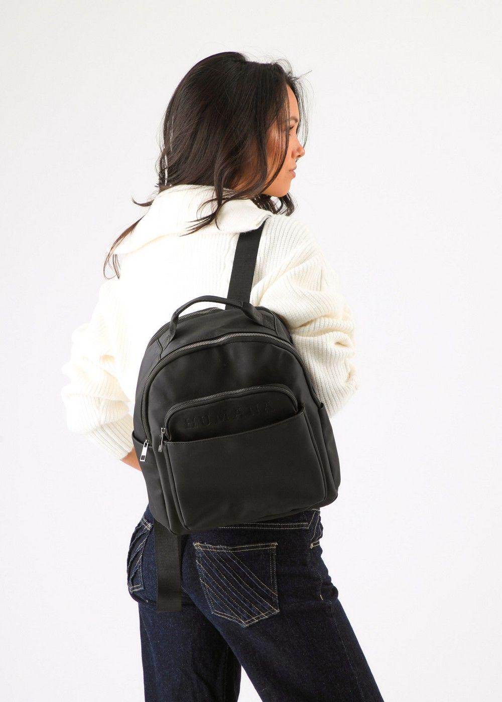 Mochila Cleia Negro Humana-3