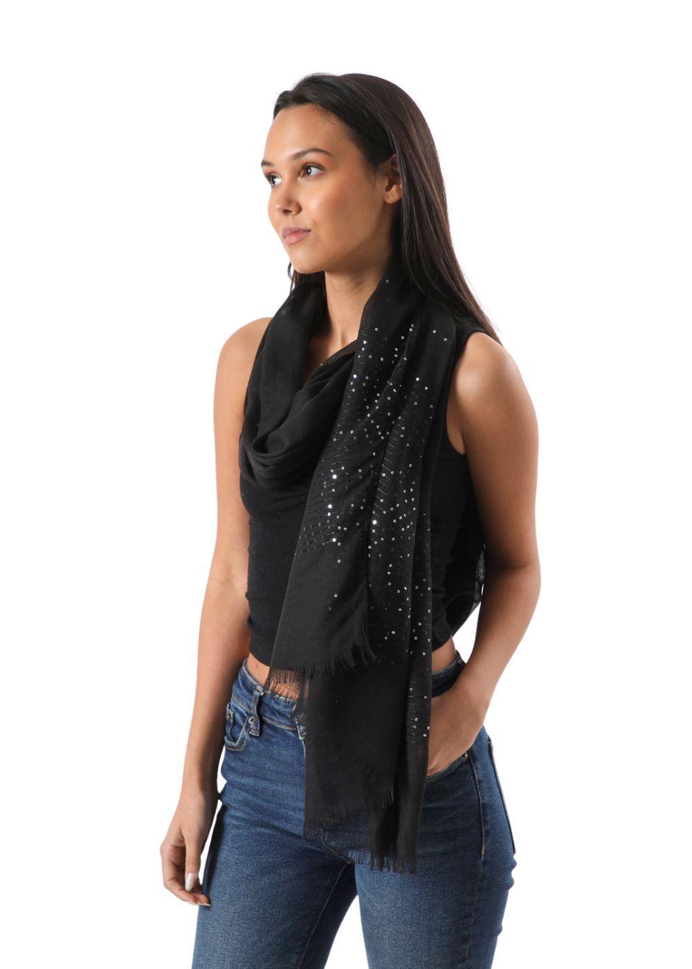 Pañuelo Liso Veracruz Negro i-D-1