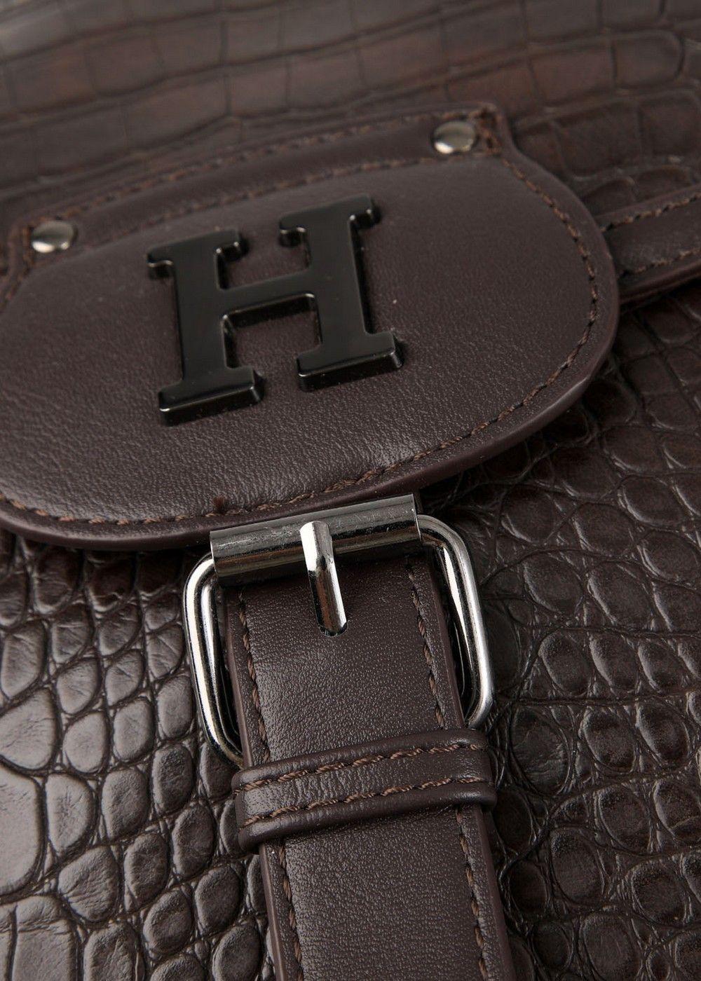 Cartera Bandolera Delfa Café Humana-4