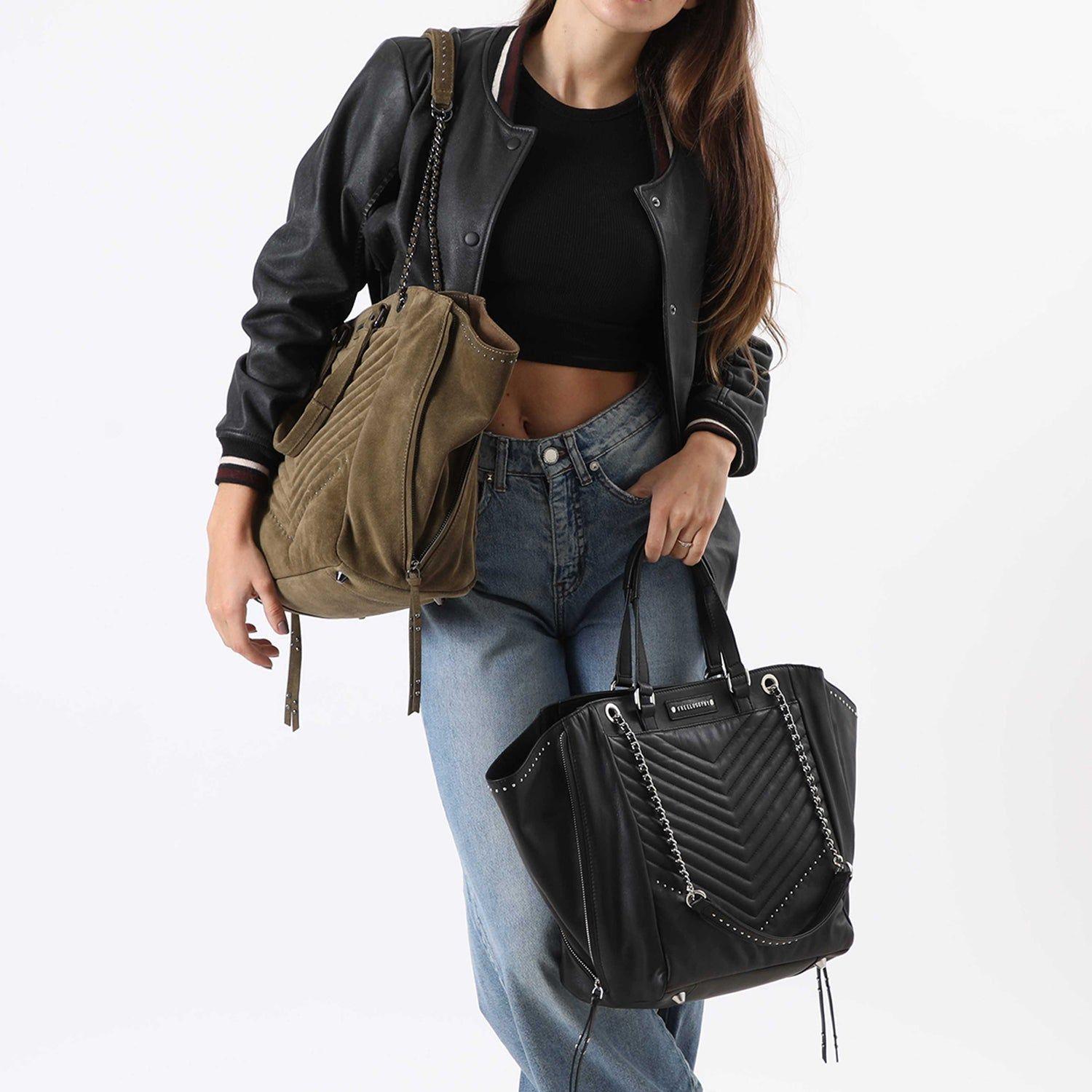 Cartera Cuero Hombro Praga Black-7