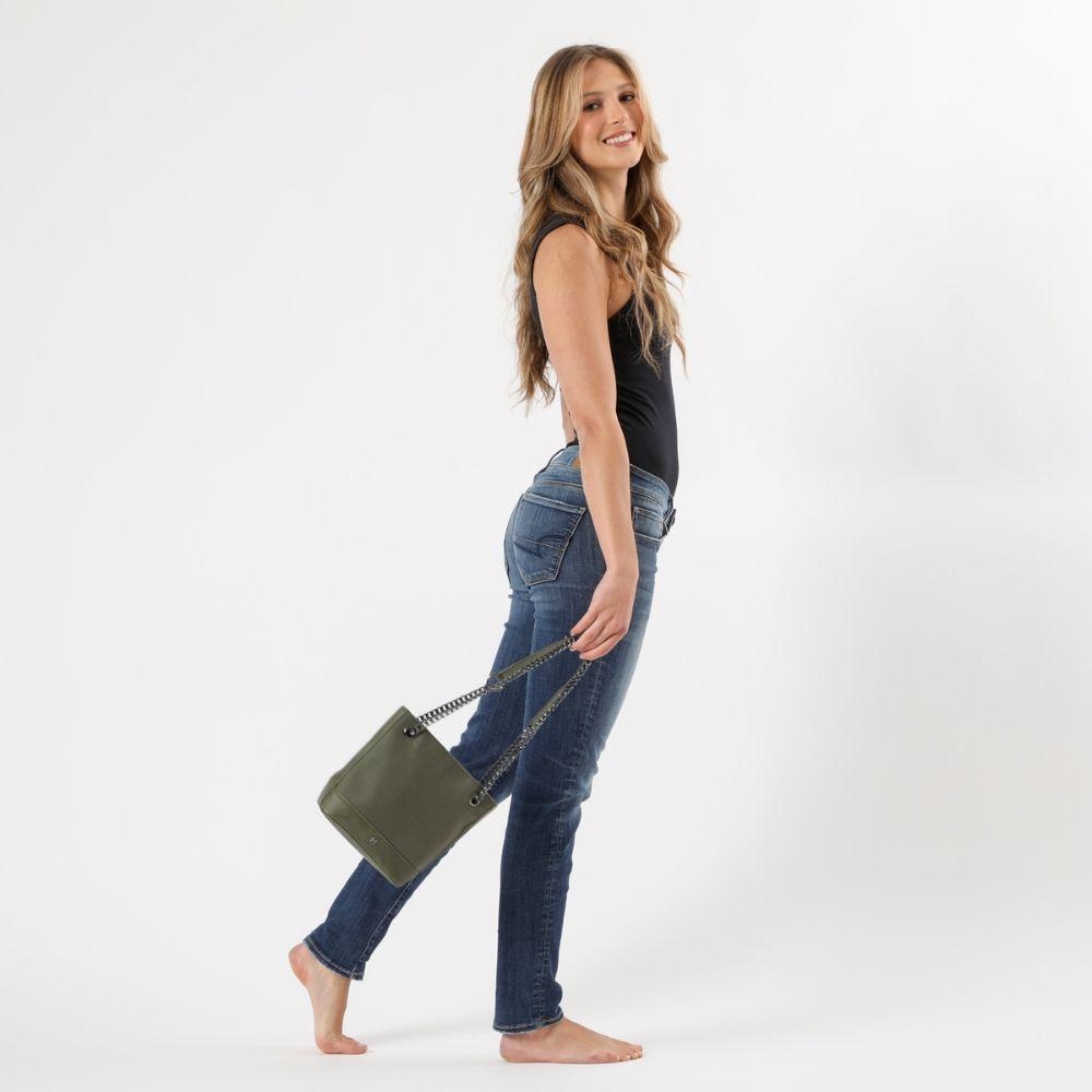 Cartera Cruzada Galicia Beige Humana-4