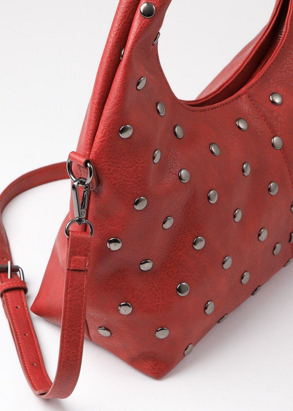 Cartera Hombro Anais Rojo Humana-3