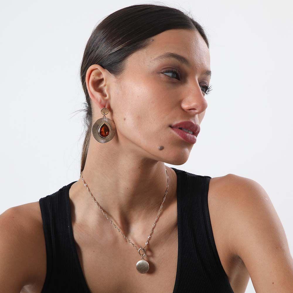 Aros Largo Electra Naranjo i-D-1