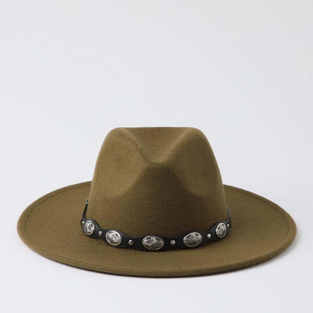 Sombrero Invierno Olive Café Humana-0
