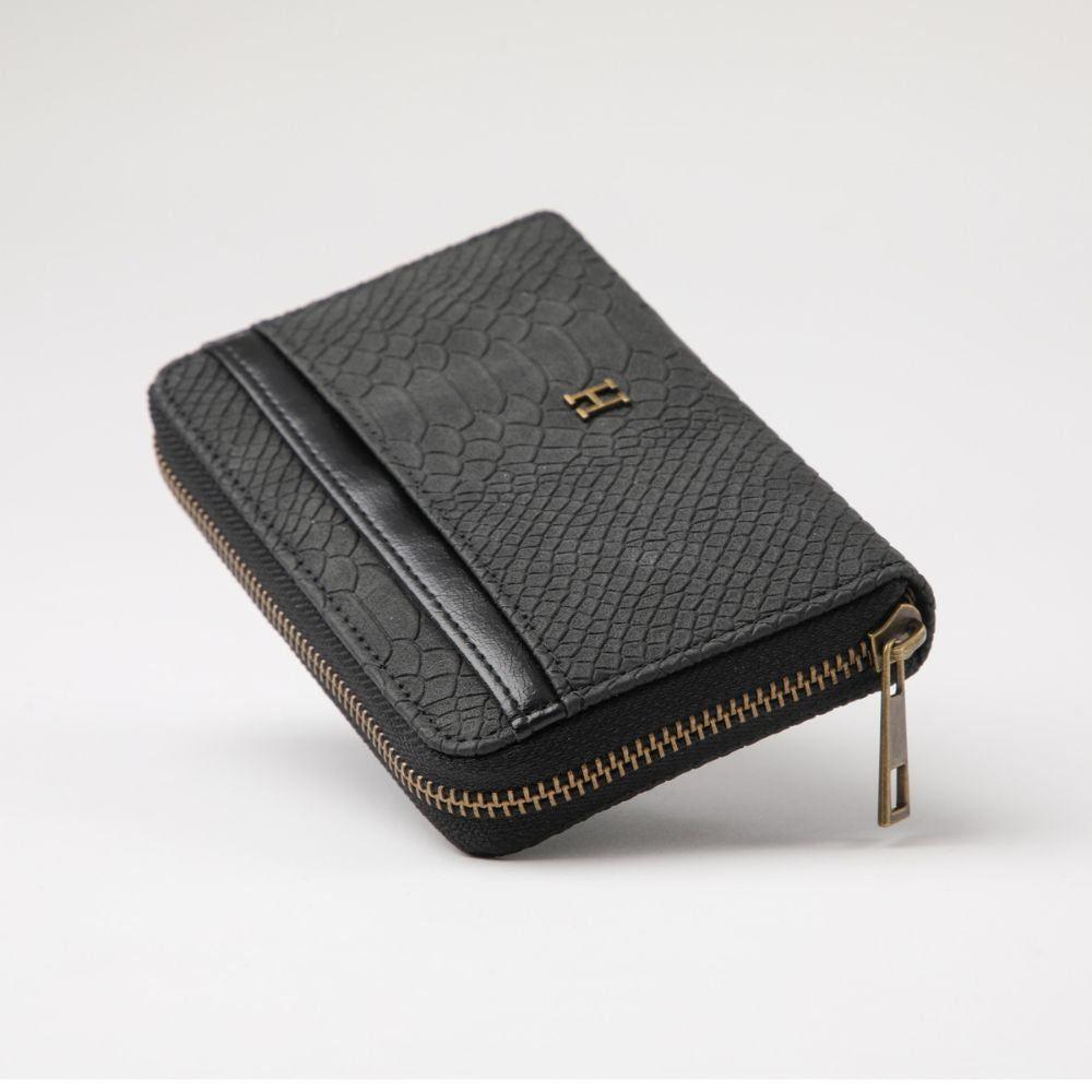 Billetera Chica Anaconda Negra Humana-1