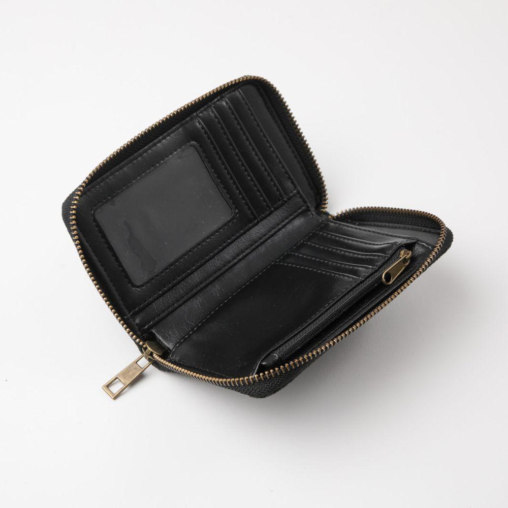 Billetera Chica Anaconda Negra Humana-2