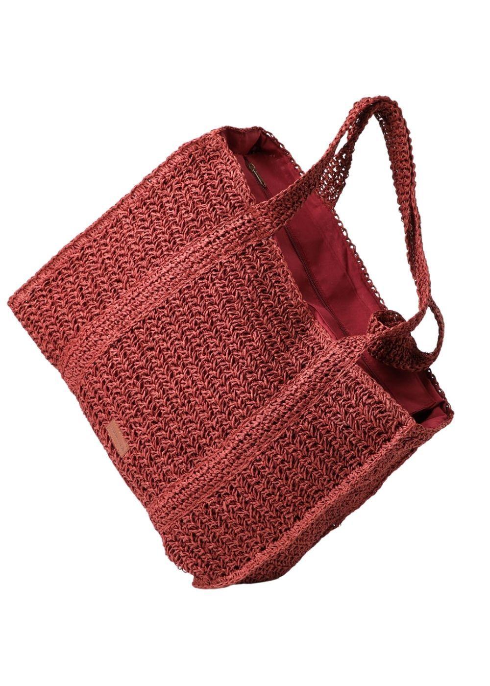 Cartera Playa Rojo Humana-1