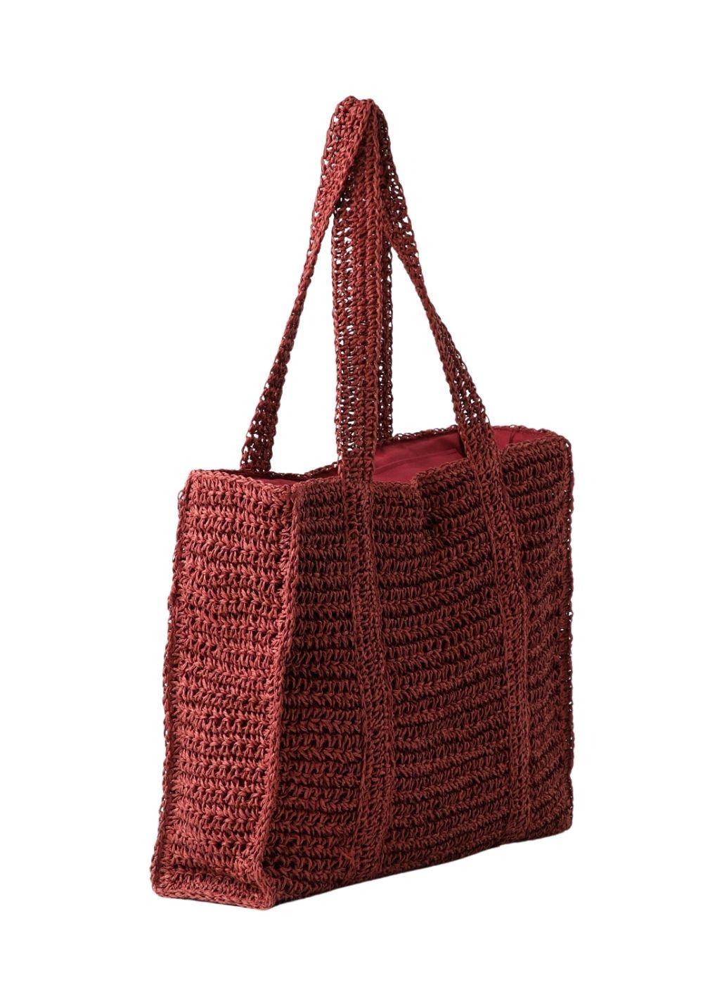 Cartera Playa Rojo Humana-2